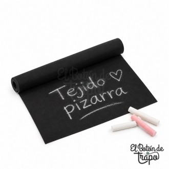 Tejido pizarra precortado de 70 × 40 cm para patchwork y manualidades