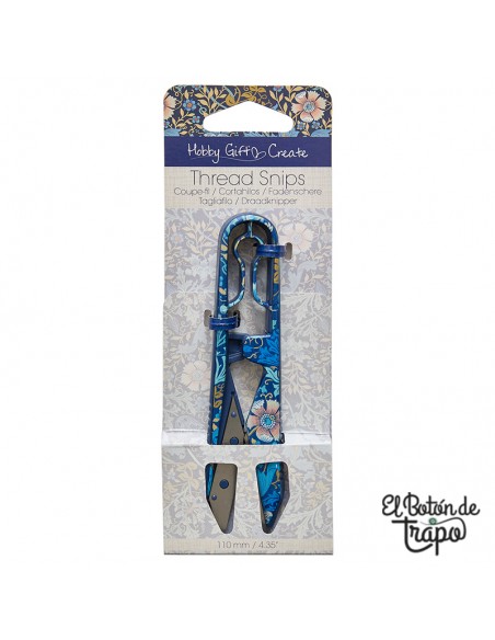 Cortahilos Hobby Gift Create de 11 cm con diseño floral Arts & Crafts