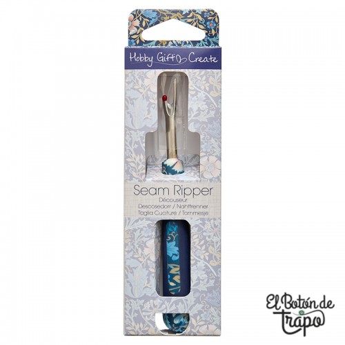 Descosedor Hobby Gift Create con diseño floral y mango suave antideslizante.