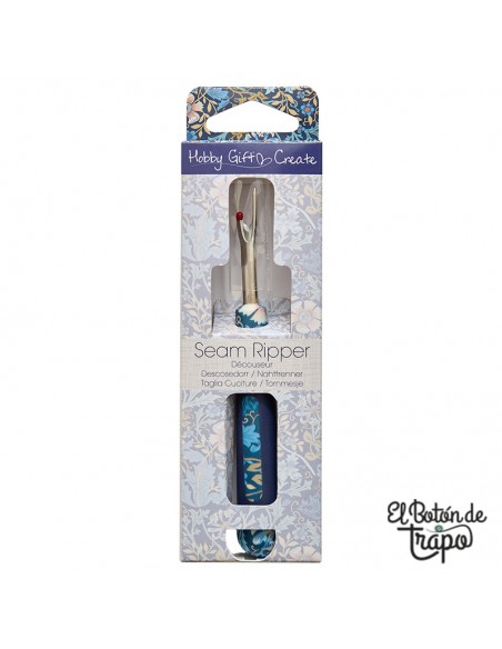 Descosedor Hobby Gift Create con diseño floral y mango suave antideslizante.