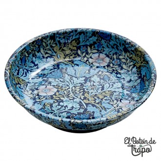 Platillo magnético para alfileres Hobby Gift Create HGC279 con estampado floral azul 2