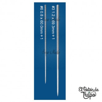 Herramienta Sew Mate SN-H61 con punta moleteada para esconder y rematar hilos de costura 2