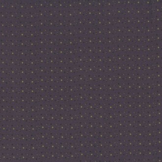 Tela Lynette Anderson morada con lunares de la colección Spiced Pumpkin