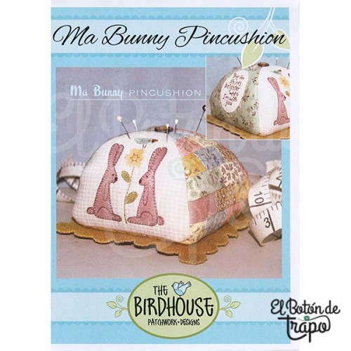 Patrón Natalie Bird Ma Bunny Pin Cushion