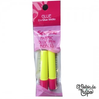 Repuesto Barra de Pegamento para Tela Sewline Amarillo