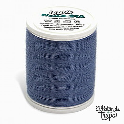 Hilo de Lana Madeira Azul Acero 3884