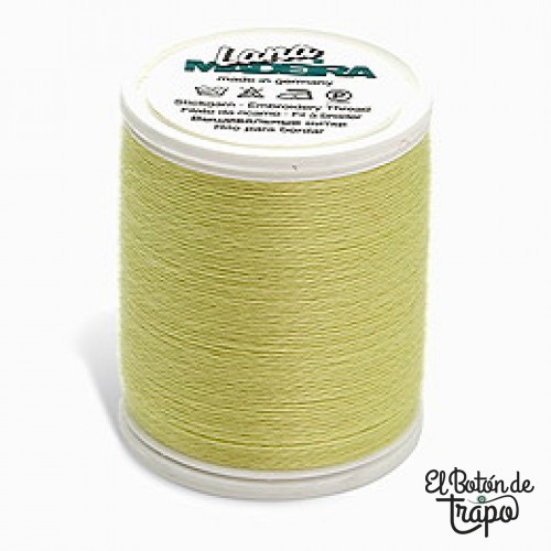 Hilo de Lana Madeira Amarillo Crema 3854