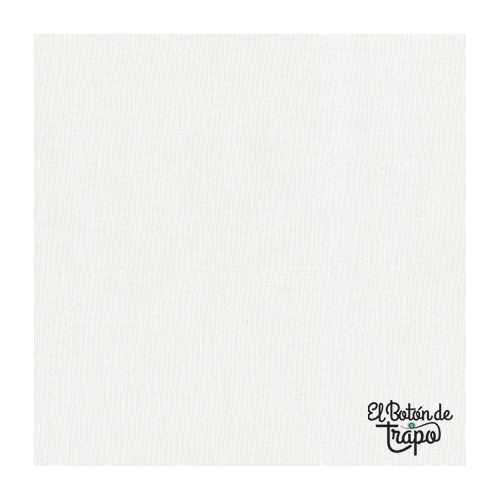 Tela Patchwork blanco roto lisa