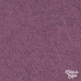 Fieltro de Lana color Hortensia