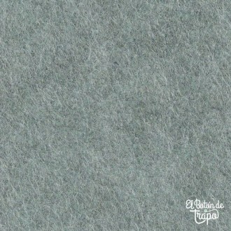 Fieltro de Lana Celadon Givre