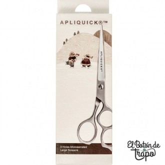 Tijeras Apliquick microserradas grandes 3 Loles