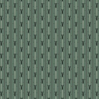 Tela Patchwork Country Tijeras color verde
