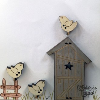 Pack 4 Botones Trío de...