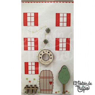 Pack 5 Botones Casa de...