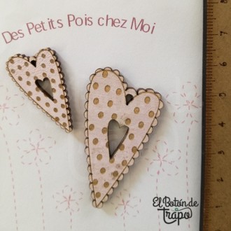 Pack 2 Botones Corazones... 2