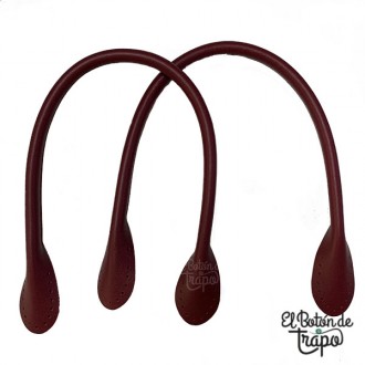 Asa Cuero Redonda Borgoña...