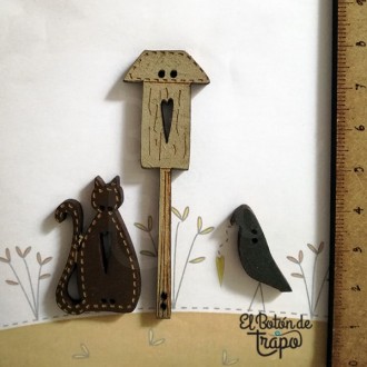 Pack 3 Botones Casita... 2