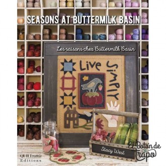 Libro Patchwork Seasons Buttermilk Basin de Stacy West