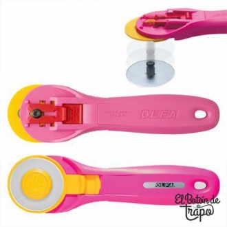 Cutter Rotativo Olfa Rosa... 2