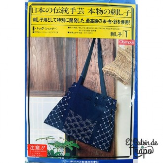 Kit Sashiko Bolso