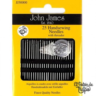 Agujas Coser a Mano John...