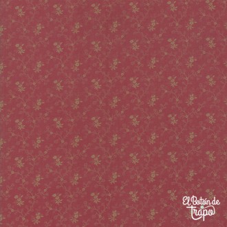 Tela Patchwork Moda Fabrics rosa de Flower Garden Gatherings