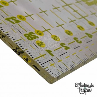 Regla Patchwork Antideslizante 15 x 30 cm 2