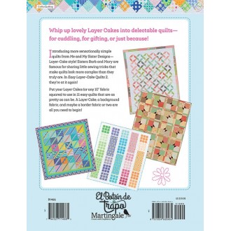 Libro Easy Layer-Cake Quilts 2 2