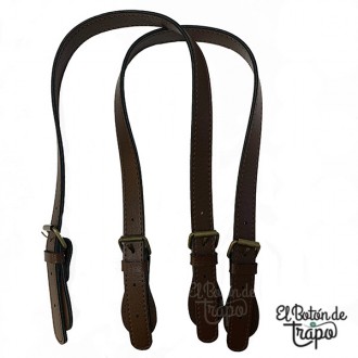 Asa Cuero Sintético Marrón...