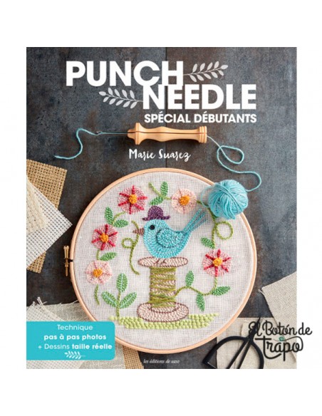 Libro Punch Needle de Marie Suarez