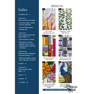 Libro Quilts de Vidrieras Patchwork 2