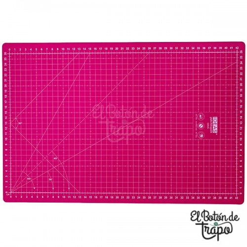 Base de Corte Patchwork 60x45 cm Magenta