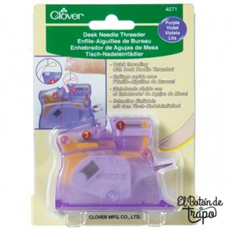 Enhebrador de mesa Clover.