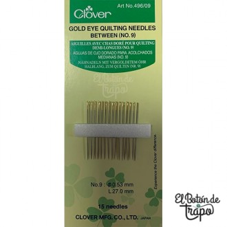 Agujas Gold Eye Quilting...