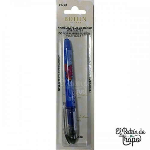 Bolígrafo Permanente Para Tela BOHIN