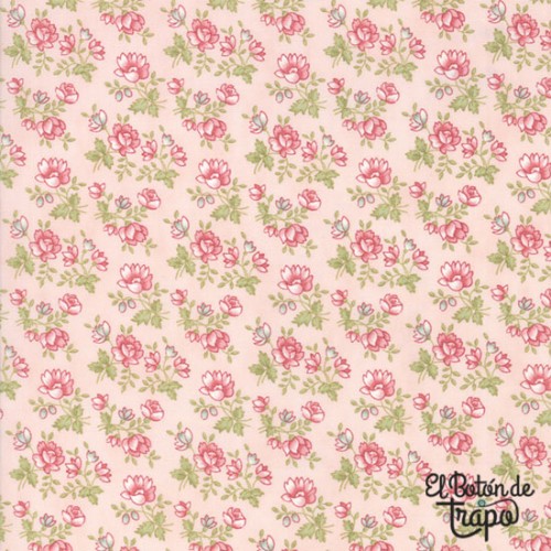 Tela Rue 1800 Felicity Rose Flowers