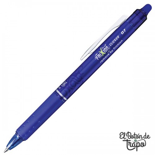 Bolígrafo Frixion Pilot Azul