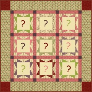 Esquema Quilt Winter Welcome QAL